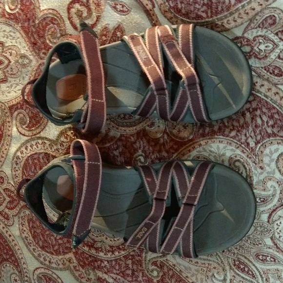 Size 6 teva tirra plum truffle womens plum truffle - Picture 3 of 15